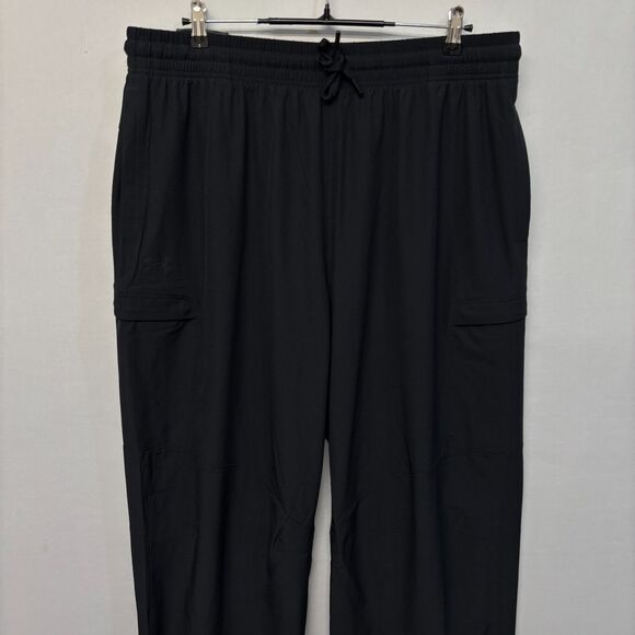 NWT Under Armour Men Woven Textured Cargo Pants XL X-Large Loose Fit D031 -8 - Picture 15 of 16